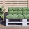 Coussins de palette lot de 2 motif de feuilles tissu 555751555751