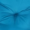 Coussins de palette lot de 2 bleu clair tissu 555756555756