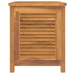Boîte de rangement de jardin et sac 60x50x58cm bois massif teck 555770555770