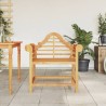 Chaise de jardin 88x60x92 cm bois de teck massif 555771555771