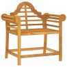 Chaise de jardin 88x60x92 cm bois de teck massif 555771555771