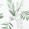 Coussin rond à motif de feuilles Ø 60 x11 cm tissu oxford 555792555792