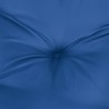 Coussin rond bleu royal Ø 60 x11 cm tissu oxford 555793555793