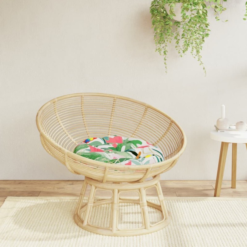 Coussin rond multicolore Ø 60 x11 cm tissu oxford 555799555799