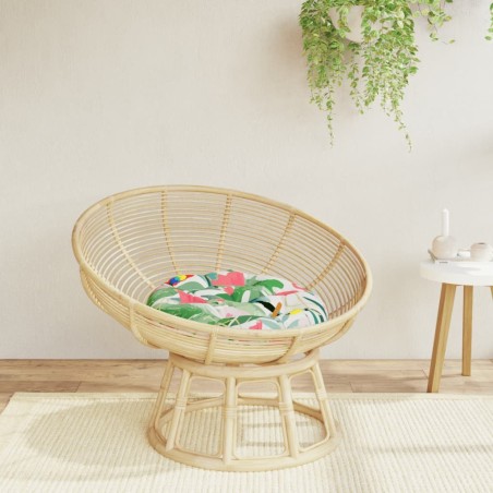 Coussin rond multicolore Ø 60 x11 cm tissu oxford 555799555799