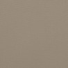 Coussin rond taupe Ø 100 x11 cm tissu oxford 555801555801