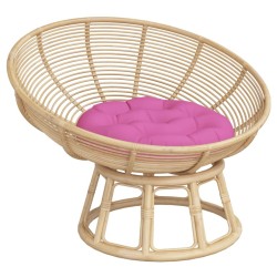Coussin rond rose Ø 60 x11 cm tissu oxford 555804555804