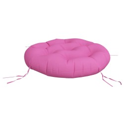 Coussin rond rose Ø 60 x11 cm tissu oxford 555804555804
