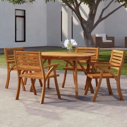 Table de jardin 150x90x75 cm Bois d'acacia solide 555807555807