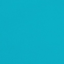 Coussin rond turquoise Ø 60 x11 cm tissu oxford 555811555811