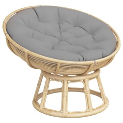 Coussin rond gris Ø 100 x11 cm tissu oxford 555813555813