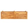 Lit surélevé de jardin 160x60x44 cm bois massif d'acacia 555822555822