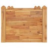 Lit surélevé de jardin 160x60x44 cm bois massif d'acacia 555822555822