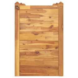 Lit surélevé de jardin 160x60x84 cm bois massif d'acacia 555824555824