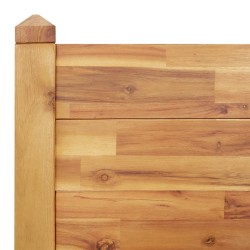 Lit surélevé de jardin 160x60x84 cm bois massif d'acacia 555824555824