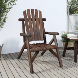 Chaise de jardin 68x86x103 cm bois massif d'épicéa 555827555827