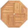 Table pliable de jardin 110x110x75 cm bois massif de teck 555834555834