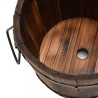 Ensemble de jardinière godet 3 pcs bois massif de sapin 555845555845