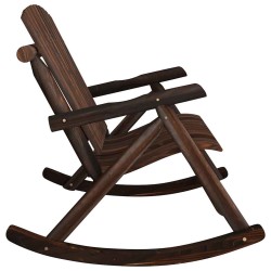 Banc à bascule jardin 2 places 123x96x102 cm bois massif épicéa 555846555846