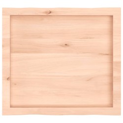 Dessus de table bois massif non traité bordure assortie 555851555851