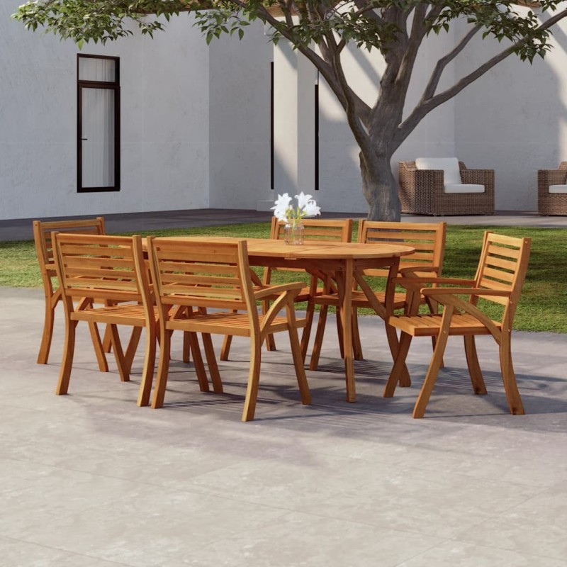 Table de jardin 200x90x75 cm Bois d'acacia solide 555854555854