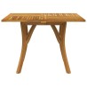 Table de jardin 110x110x75 cm Bois d'acacia solide 555856555856