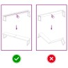 Dessus de table bois massif traité bordure assortie 555869555869