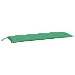 Coussin de banc de jardin vert 150x50x7 cm tissu oxford 555883555883