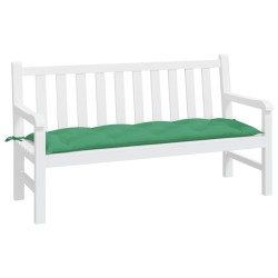 Coussin de banc de jardin vert 150x50x7 cm tissu oxford 555883555883