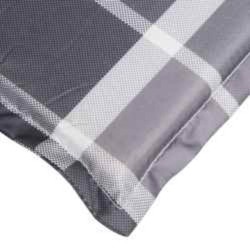Coussin de transat ensoleillé Gris 178 x 60 x 4 cm Tissu Oxford 555895555895