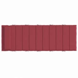 Coussin de transat ensoleillé Rouge bordeaux 178 x 60 x 4 cm 555899555899