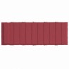 Coussin de transat ensoleillé Rouge bordeaux 178 x 60 x 4 cm 555899555899