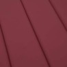 Coussin de transat ensoleillé Rouge bordeaux 178 x 60 x 4 cm 555899555899
