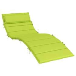 Coussin de transat ensoleillé Vert 178 x 60 x 4 cm Tissu Oxford 555900555900
