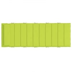 Coussin de transat ensoleillé Vert 178 x 60 x 4 cm Tissu Oxford 555900555900
