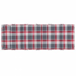 Coussin de transat ensoleillé Rouge et gris 178 x 60 x 4 cm 555901555901