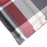 Coussin de transat ensoleillé Rouge et gris 178 x 60 x 4 cm 555901555901