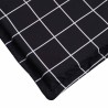 Coussin de transat ensoleillé Noir 178 x 60 x 4 cm Tissu Oxford 555902555902