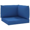 Coussins de palette lot de 3 bleu tissu oxford 555903555903