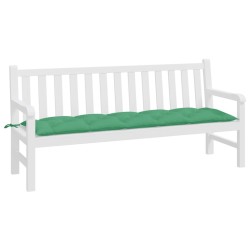 Coussin de banc de jardin vert 180x50x7 cm tissu oxford 555908555908