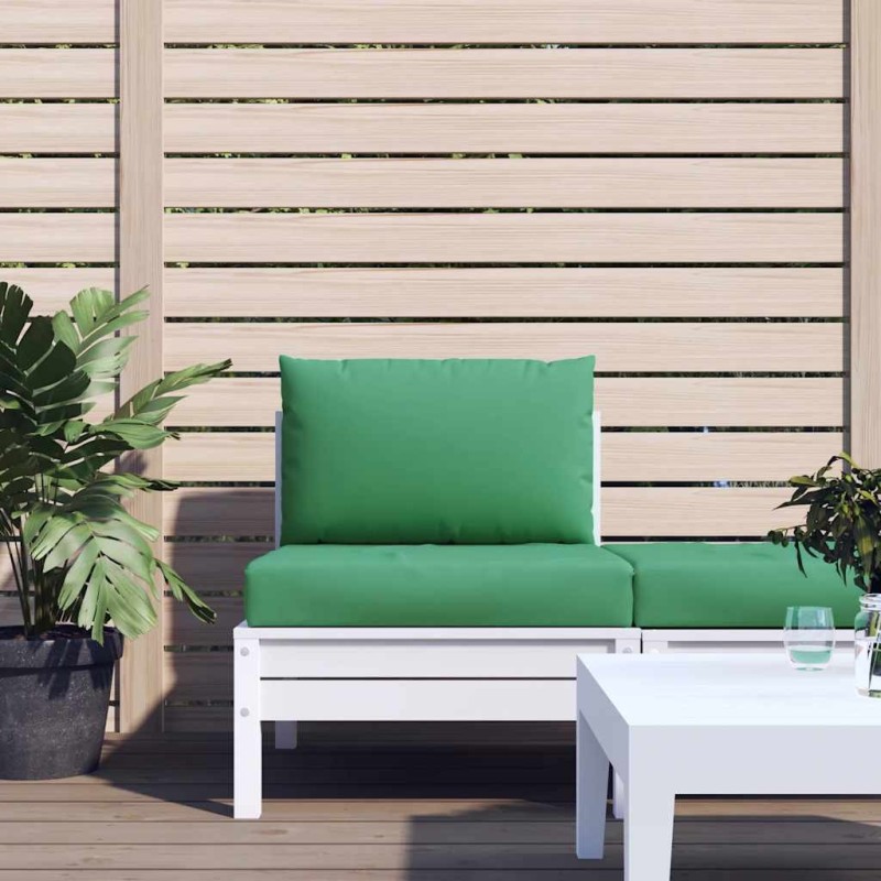 Coussins de palette lot de 2 vert tissu oxford 555918555918