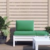 Coussins de palette lot de 2 vert tissu oxford 555918555918