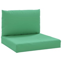 Coussins de palette lot de 2 vert tissu oxford 555918555918