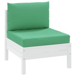 Coussins de palette lot de 2 vert tissu oxford 555918555918