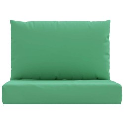 Coussins de palette lot de 2 vert tissu oxford 555918555918