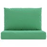 Coussins de palette lot de 2 vert tissu oxford 555918555918