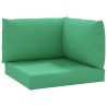Coussins de palette lot de 3 vert tissu oxford 555919555919