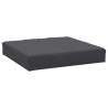 Coussins de palette lot de 3 anthracite tissu oxford 555928555928