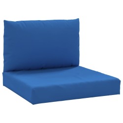 Coussins de palette lot de 2 bleu tissu oxford 555930555930
