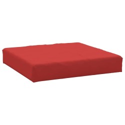 Coussins de palette lot de 3 rouge tissu oxford 555932555932